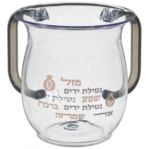 נטלה אקריליק מהודרת עם הדפסה וידיות צבעוניות 13