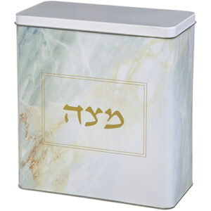 קופסת פח למצות מהודרת 20.5X19 ס"מ