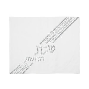 כיסוי חלה מהודר דמוי עור עם רקמה 55*45 ס"מ