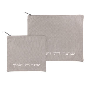 סט טלית תפילין פשתן 36*29 ס"מ