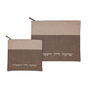 סט טלית תפילין פשתן 36*29 ס"מ