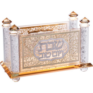 מפיון קריסטל מהודר עם פלקטה