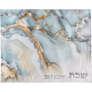 כיסוי חלה בד מהודר עם הדפסה צבעונית 42X52 ס"מ