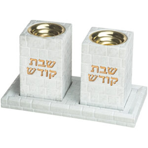פמוטים עם מגש פולימר
