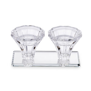 פמוטי קריסטל מהודרים 10 סמ