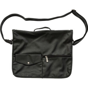 תיק טלית פיו שקוף צד קדמי אטום שחור 43X34