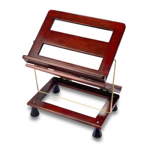 סטנדר מעץ מתכוונן 3 קומות 38X29 ס"מ