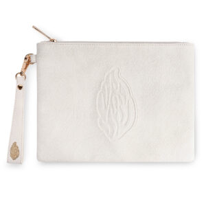 נרתיק קלאצ' האש שלי פיו לבן 26.5X20.5סמ