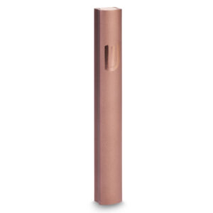 מזוזה אלומיניום 12 ס"מ בגוון חום, ללא חורים