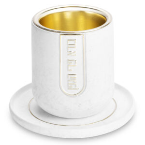 גביע קידוש מהודר מפולימר עם תחתית 8 ס"מ