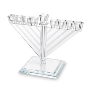 פריץ תת0609 חנוכייה קריסטל מהודרת 28X27 ס"מ